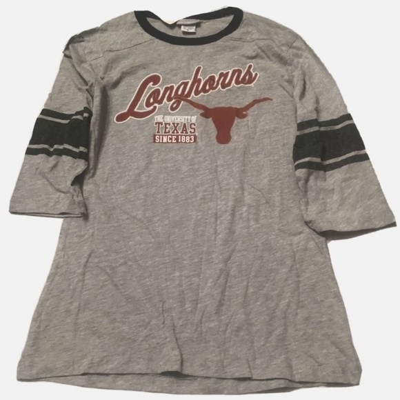 NWT Women's University of Texas Longhorns Quarter Length T-shirt - Picture 6 of 8